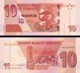 *10 dolárov Zimbabwe 2020, P103 UNC *10 dolárov Zimbabwe 2020, P103 UNC