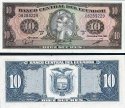 *10 Sucres Ekvádor 1988, P121 UNC