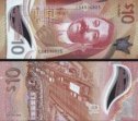 *10 dolárov Barbados 2022 P82 polymer UNC *10 dolárov Barbados 2022 P82 polymer UNC