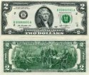 *2 americké doláre USA 2013 B, Jefferson P538aB UNC