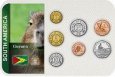 Sada 7 ks mincí Guyana 1 Cent - 10 Dollars 1967 - 2013 blister Sada 7 ks mincí Guyana 1 Cent - 10 Dollars 1967 - 2013 blister