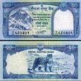 *50 nepálskych rupií Nepál 2015-19, P79 UNC *50 nepálskych rupií Nepál 2015-19, P79 UNC