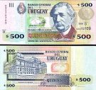 *500 Pesos Uruguayos Uruguay 2006-2009, P89 UNC