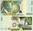 *1000 Leke Albánsko 2011, P73b UNC *1000 Leke Albánsko 2011, P73b UNC