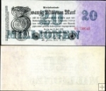 *20 000 000 nemeckých mariek Nemecko 1923 UNC