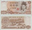 *5000 Wonov Južná Kórea 1977, P45 UNC