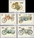 *Známky Kuba 1985 100 rokov motoriek nerazítkovaná séria MNH