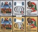 *Známky Burundi 1970 Výročie nezávislosti razítkovaná séria *Známky Burundi 1970 Výročie nezávislosti razítkovaná séria