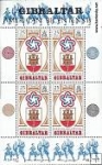 *Známky Gibraltar 1976 Nezávislosť neraz. hárček MNH