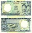 *20 Šilingov Tanzánia 1966, P3e UNC *20 Šilingov Tanzánia 1966, P3e UNC