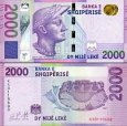 *2000 Leke Albánsko 2020 (2022), P79 *2000 Leke Albánsko 2020 (2022), P79