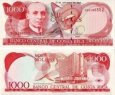 *1000 Colones Kostarika 1997-2005, P264 UNC *1000 Colones Kostarika 1997-2005, P264 UNC
