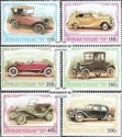 Známky Togo 1999 Historické automobily, razítkovaná séria