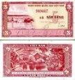*5 Dong Južný Vietnam 1955 P13a UNC *5 Dong Južný Vietnam 1955 P13a UNC