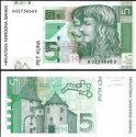 *5 Kuna Chorvátsko 2001, P37 UNC