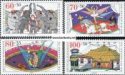 *Známky Záp. Nemecko 1989 Cirkus nerazítk. séria MNH *Známky Záp. Nemecko 1989 Cirkus nerazítk. séria MNH