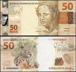 *50 Real Brazília 2010-19, P256 UNC
