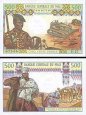 *500 Frankov Mali 1973-1984 P12 UNC