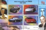 *Známky Senegal 1999 Autá de Tomaso, razítkovaný hárček