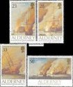 *Známky Alderney 1992 Bitka La Hogue séria MNH