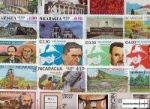*Známky Nikaragua balíček 50 ks rôznych pamätných