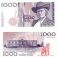 *1000 Kroner 2016 Nórsko B. Bjørnson, Private Issue Gábriš
