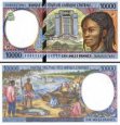 *10.000 Frankov Čad (Central African States) 2000 P605Pf UNC *10.000 Frankov Čad (Central African States) 2000 P605Pf UNC