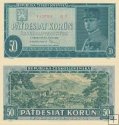 50 korún Československo 1945 Štefánik - REPLIKA