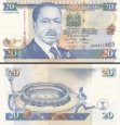 *20 Šilingov Keňa 1996, P35b UNC *20 Šilingov Keňa 1996, P35b UNC
