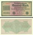 *1000 Mariek Nemecko 1922, P76 AU *1000 Mariek Nemecko 1922, P76 AU
