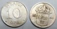 Strieborná minca 10 Öre Švédsko 1930 VF, Gustaf V. Strieborná minca 10 Öre Švédsko 1930 VF, Gustaf V.