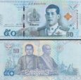 50 Bahtů Thajsko 2018-24 P136 UNC, Rama X. 50 Bahtů Thajsko 2018-24 P136 UNC, Rama X.