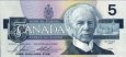 *5 Dolárov Kanada 1986, P95 UNC *5 Dolárov Kanada 1986, P95 UNC