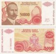 *50 000 Dinárov Bosna a Hercegovina (Srbsko) P153a UNC *50 000 Dinárov Bosna a Hercegovina (Srbsko) P153a UNC