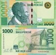 *1000 Leke Albánsko 2019, P78 *1000 Leke Albánsko 2019, P78