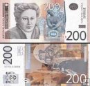 *200 srbských dinárov Srbsko 2005, P42a UNC