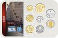Sada 8 ks mincí Izrael 1 Agorot-10 Neue Shekel 1985-2017 blister Sada 8 ks mincí Izrael 1 Agorot-10 Neue Shekel 1985-2017 blister