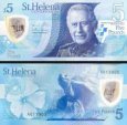 *5 Libier Svätá Helena 2026 P15 UNC, polymer *5 Libier Svätá Helena 2026 P15 UNC, polymer