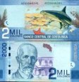 *2000 Colones Kostarika 2009, P275 UNC *2000 Colones Kostarika 2009, P275 UNC