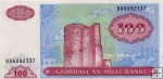 *100 Manat Azerbajdžan 1993, P18 UNC