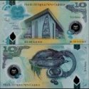 *10 Kina Papua Nová Guinea 2008 polymer P30a UNC