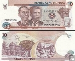 *10 Piso Filipíny 2001, P187i UNC