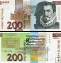 *200 toliarov Slovinsko 2004, P15d UNC