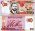 *100 Meticias Mozambik 2017, polymer P151b UNC *100 Meticias Mozambik 2017, polymer P151b UNC