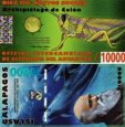 *10000 Nuevos Sucres Galapágy 2011, polymer UNC *10000 Nuevos Sucres Galapágy 2011, polymer UNC