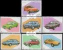 *Známky Laos 1987 Automobily, razítkovaná séria