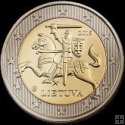 *2 Euro Litva 2015, obehová UNC