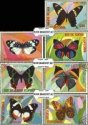 *Známky Rovníková Guinea 1976 Motýle, razítkovaná séria