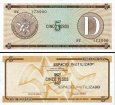 *5 Pesos Kuba D2 FX34 UNC, výmenný certifikát pre cudzincov *5 Pesos Kuba D2 FX34 UNC, výmenný certifikát pre cudzincov