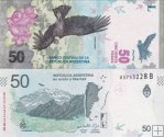 *50 Pesos Argentína 2018, P363B UNC